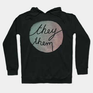 They Pronoun Pride Hoodie